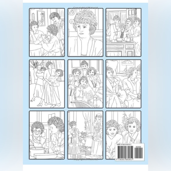 The Golden Ladies Coloring Book - Picture 2 of 2